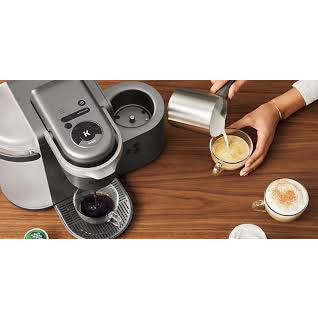 K-Cafe Single Serve K-Cup Coffee Maker with Milk Frother, Latte Maker and Cappuccino  Maker