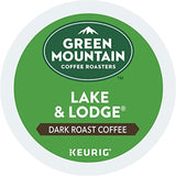Green Mountain Coffee Lake & Lodge, Dark Roast Coffee, 96 Count