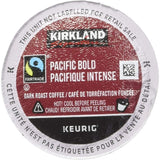 Kirkland Signature Pacific Bold Fairtrade Organic Coffee Pods, 110 K-Cup Pods