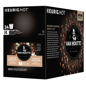 Van Houtte Vanilla Hazelnut Light Roast Coffee, 96 K-Cup Pods