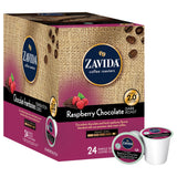 Zavida Single Serve Coffee Raspberry Chocolate, 96 Cups