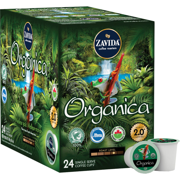 Zavida Single Serve Coffee Organica, 96 Cups