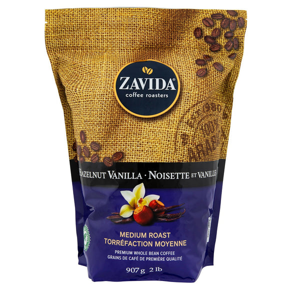 Zavida Hazelnut Vanilla Coffee, 907 g