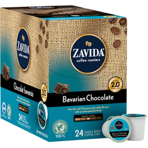 Zavida Single Serve Coffee Bavarian Chocolate, 96 Cups