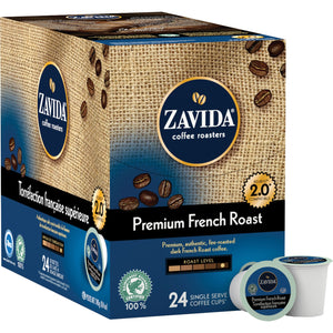 Zavida Single Serve Coffee French Roast, 96 Cups