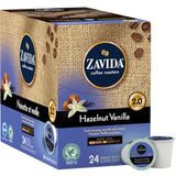 Zavida Single Serve Coffee Hazelnut Vanilla, 96 Cups