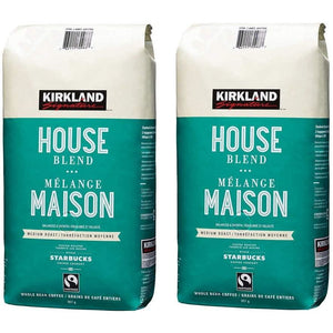 Kirkland Signature Roasted by Starbucks House Blend Coffee, (2 lb), 2-pack