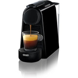 Nespresso Essenza Mini Coffee Machine by De'Longhi with Aeroccino, Black